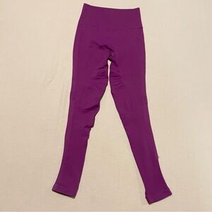 Lululemon Zone In Tight Seamless Legging Ultra Violet Compression Missing Size